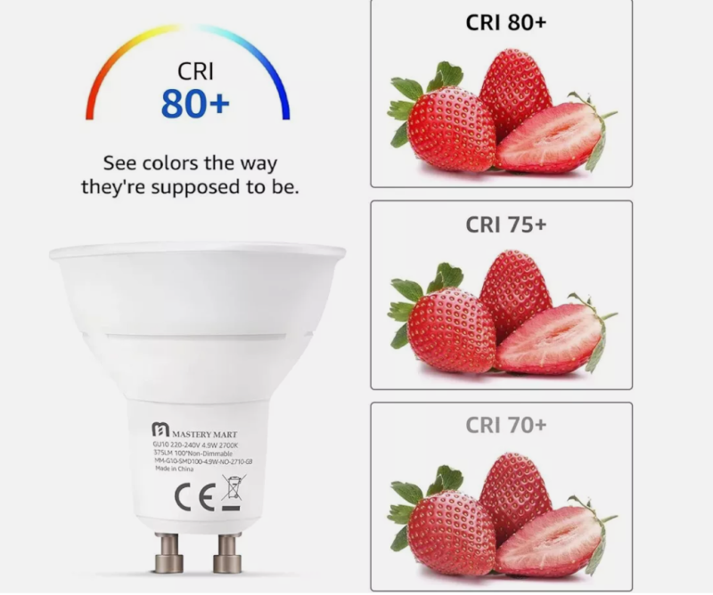 10 Pack 5W Gu10 Led Bulbs Spot Light Lamps Soft White / Down Light UK - Image 5